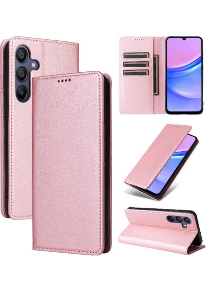 Samsung Galaxy A16 5g Pu Deri Darbeye Dayanıklı Saf Renk Rfıd Flip Case (Yurt Dışından) indirimleri