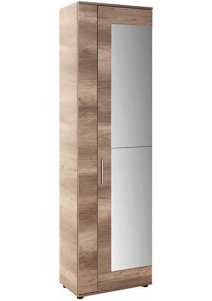 Antre 11 Bölmeli 2 Kapılı Aynalı Ayakkabı Dolabı - Tori