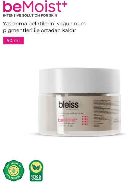 Bleiss Bemoist+ Yoğun Nemlendirici Günlük Cilt Bakım Kremi 50 ml