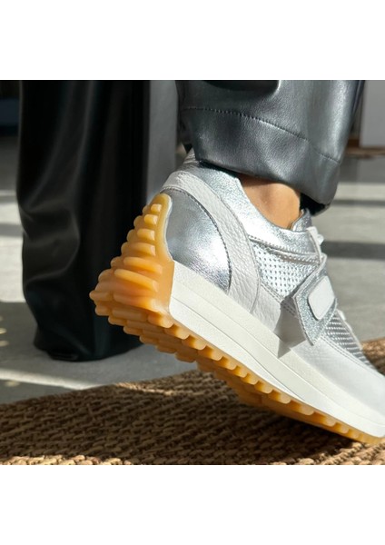 Hakiki Deri Cırtlı Sneakers modelleri