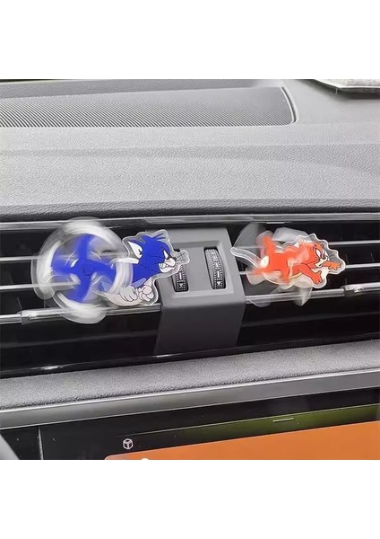 Tüm Araçlara Uyumlu Tom ve Jerry Havalandırma Izgara Süsü