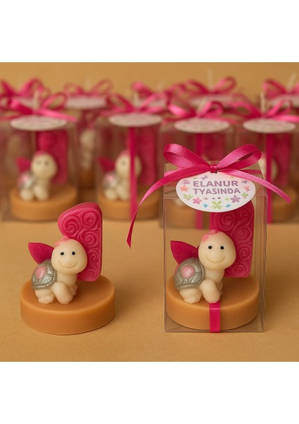 Kız Bebek Için Mum Hediyesi – Doğum Günü & Baby Shower Temalı fiyatları