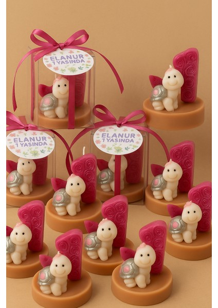 Kız Bebek Için Mum Hediyesi – Doğum Günü & Baby Shower Temalı modelleri