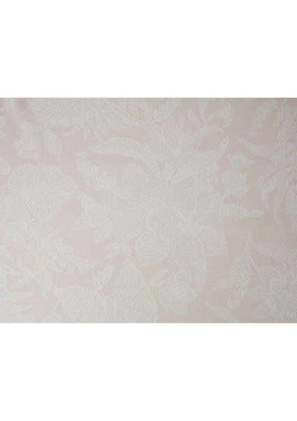 Elisa Masa Örtüsü - Bej / Beyaz - 140x140 cm