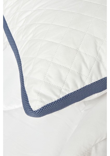 Mikro Elyaf Destekleyici Yastık 50x70 cm Orta Sert Klimalı Kapitone Pamuk Beyaz fiyatları