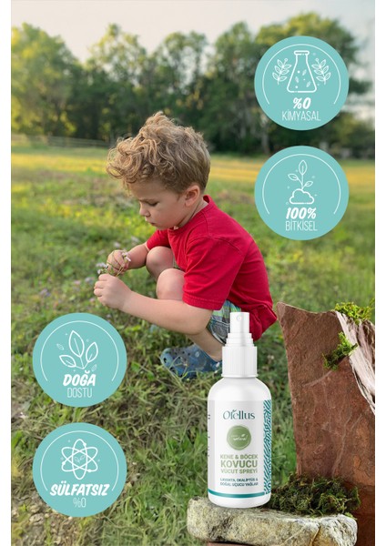 %100 Natural Kene & Böcek Kovucu Sprey
