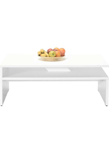 Adore Dikdörtgen Orta Sehpa - Diamond Beyaz