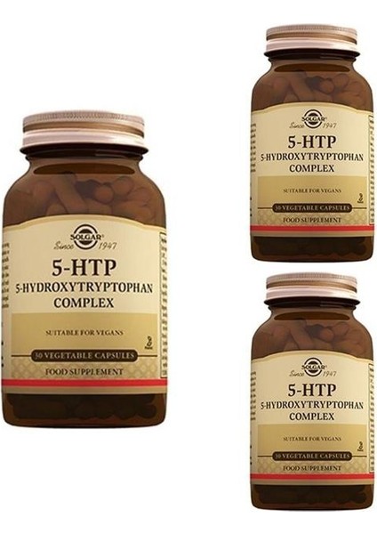 Solgar 5-Htp 30 Kapsül 3 Adet