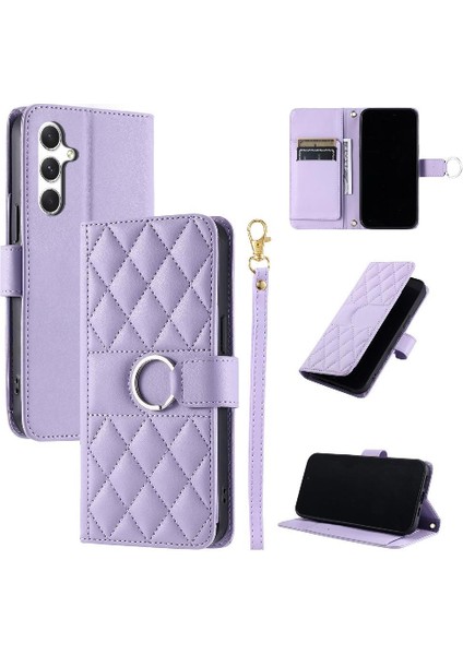Samsung Galaxy A16 4g/5g Kart Yuvaları Tutucu Manyetik Pu Bilek Flip Case (Yurt Dışından) indirimleri
