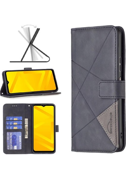 Samsung Galaxy A16 4g/5g Pu Deri Koruyucu Kart Tutucu Flip Case (Yurt Dışından) modelleri