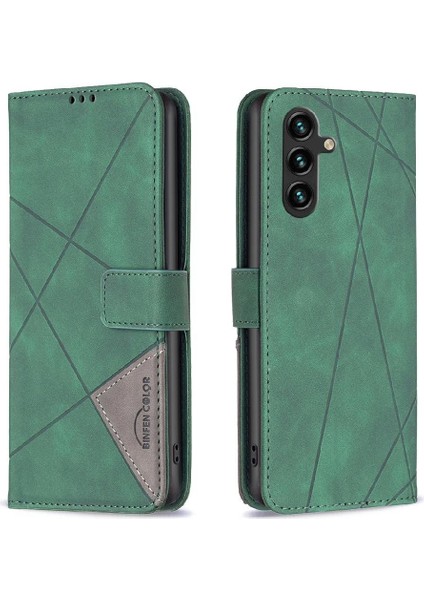 Samsung Galaxy A16 4g/5g Pu Deri Koruyucu Kart Tutucu Flip Case (Yurt Dışından)