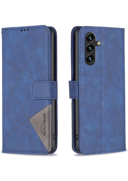 Samsung Galaxy A16 4g/5g Pu Deri Koruyucu Kart Tutucu Flip Case (Yurt Dışından)