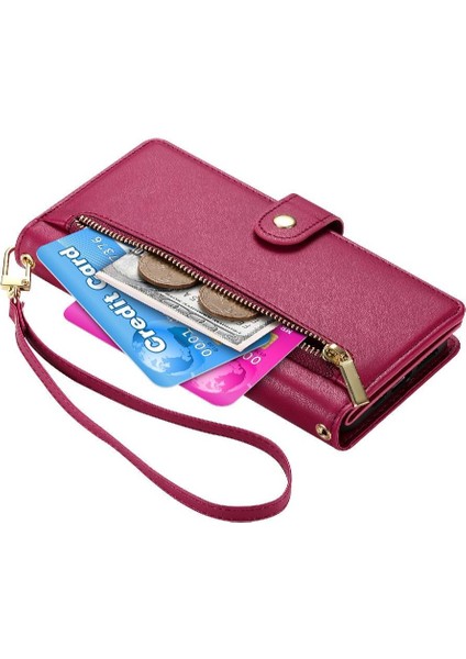 400 Flip Case Crossbody Kayış Iş Çok Fonksiyonlu Standı (Yurt Dışından) modelleri