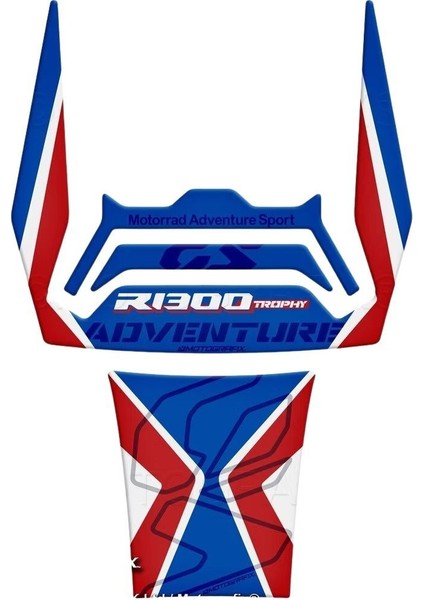 Motografix Tank Pad Bmw R1300GS Adventure Trophy 2024-2025