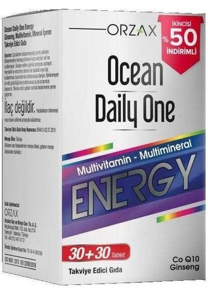 Ocean Daily One 30 + 30 Tablet
