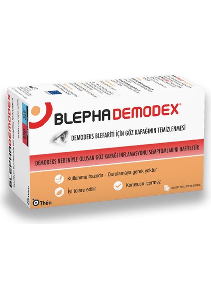 Blephademodex Göz Mendili 30 Adet