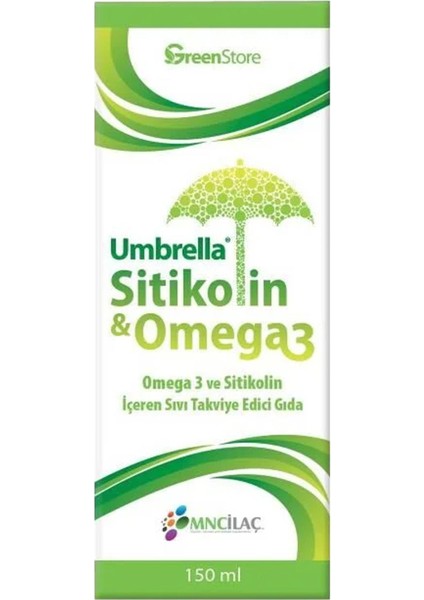 Umbrella Sitikolin Omega3 150 ml