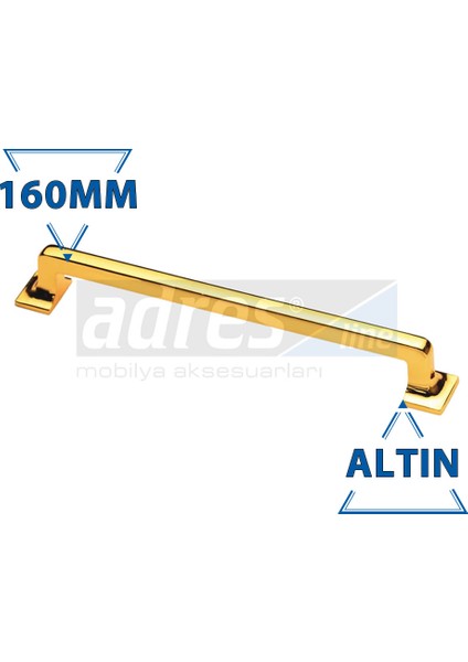 Canik Kulp 4'lü 160mm Altın