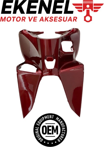 Honda DİO110 Torpido Iç Kısım Kırmızı Oem | Iç Gövde Paneli