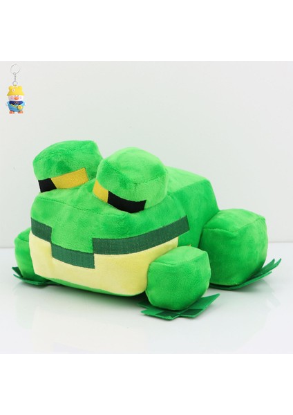Minecraft Frog Peluşbebek Minecraft Kare Kurbağa Piksel Tarzı (Yurt Dışından)