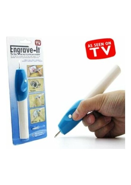 Gravür Kalemi - Elektrikli Oyma ve Yazı Kalemi - Metal Cam Ahşap fırsatları