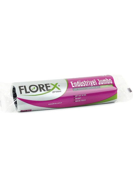 Endüstriyel Jumbo Çöp Torbası 80X110 400 gr ( ) - 5 Paket