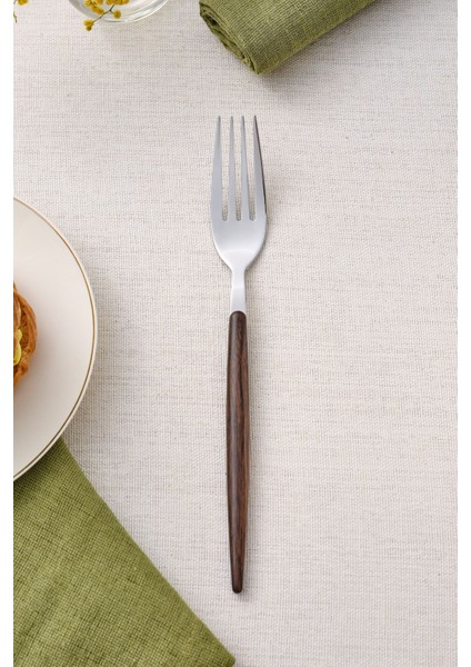 Siano Ahşap Yemek Çatalı