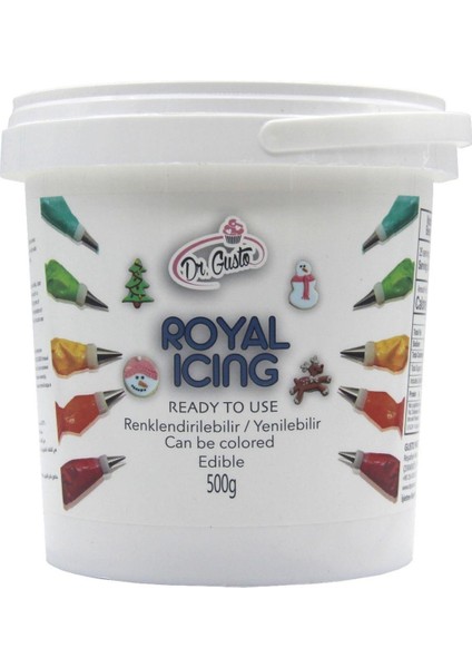 Dr. Royal Icing 500 gr – Pastacılık Için Hazır Royal Icing Karışımı
