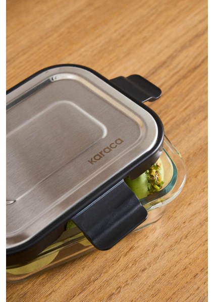 Vera Metal Kapaklı Cam Saklama Kabı 370 ml modelleri