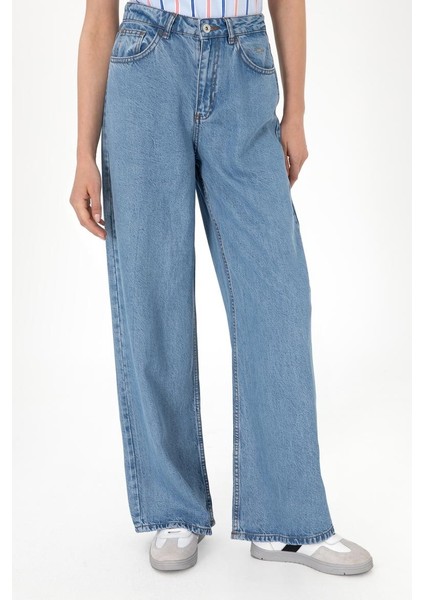 Laya U.s. Polo Assn. Kadın Jean Pantolon 2114663 Açık Mavi