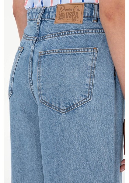 Laya U.s. Polo Assn. Kadın Jean Pantolon 2114663 Açık Mavi modelleri