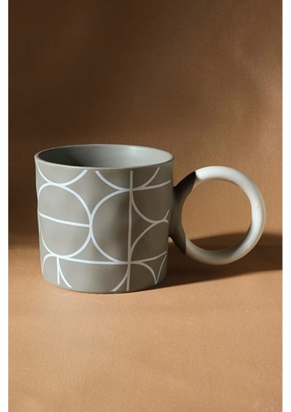 Oslo Mug Kupa 420 ml Kahverengi