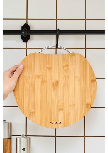 Owen Round Large Bambu Kesme Tahtası 28 cm