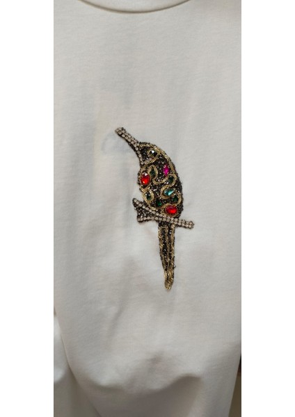 Kadın Süs Detaylı Tişört fiyatları