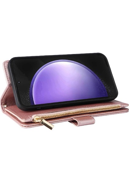 Samsung Galaxy S24 Fe Kayış Kart Yuvaları Flip Case Darbeye Cüzdan (Yurt Dışından) fırsatları