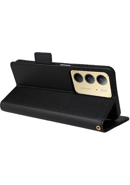 Realme C75 4g Pu Deri Yan Toka Kart Yuvaları Tutucu Flip Case (Yurt Dışından) modelleri