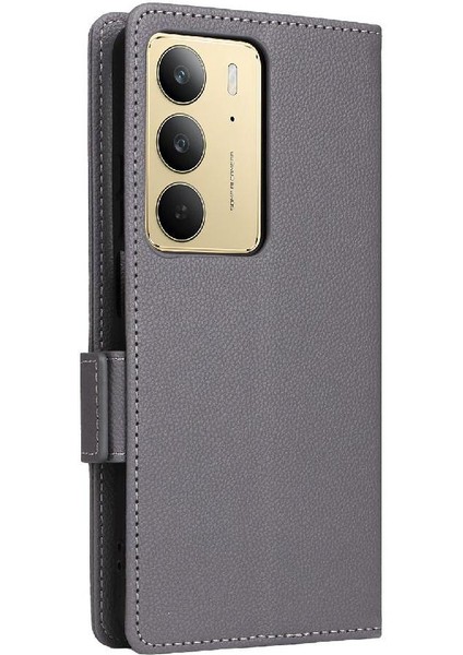 Realme C75 4g Pu Deri Yan Toka Kart Yuvaları Tutucu Flip Case (Yurt Dışından) indirimleri