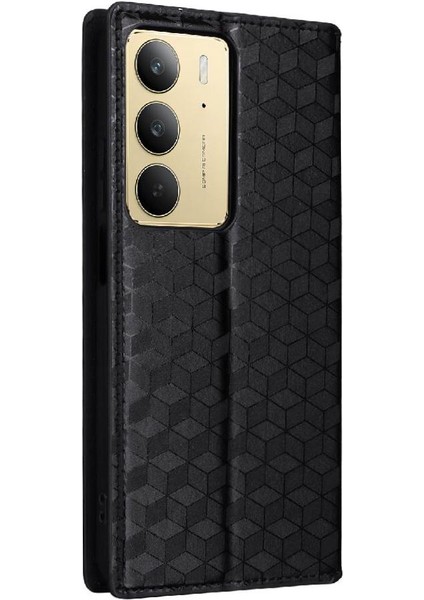Realme C75 4g 3D Desen Manyetik Kapatma Pu Deri Cüzdan Kılıf (Yurt Dışından) fırsatları