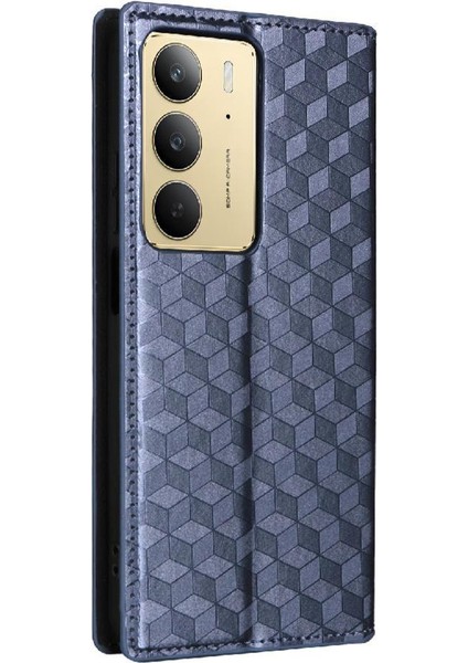 Realme C75 4g 3D Desen Manyetik Kapatma Pu Deri Cüzdan Kılıf (Yurt Dışından) fırsatları