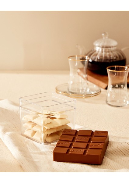 Chocolate Saklama Kabı 500 ml Kahverengi Plastik Çok Amaçlı Kullanım İçin Uygun fiyatları