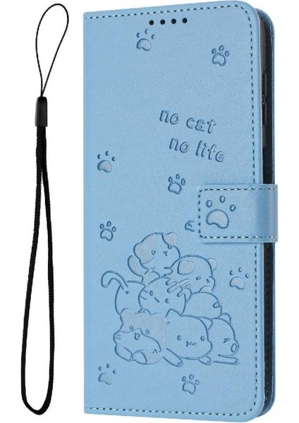 Samsung Galaxy A56 Flip Case Kart Tutucu Kickstand Sevimli Kedi Deri (Yurt Dışından) indirimleri