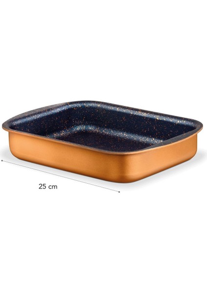 Chef Granite Look Köşeli Fırın Tepsisi 25 cm fırsatları