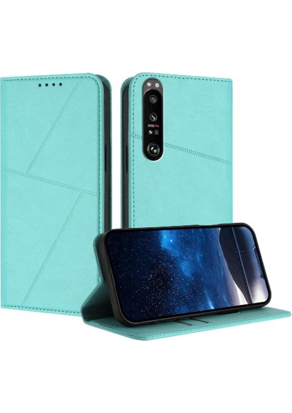 Kart Yuvaları ve Kickstand Darbeye Dayanıklı Kapak ile Sony Xperia 1 Iıı Kılıf (Yurt Dışından)