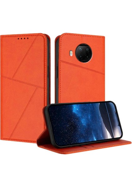 Kart Yuvaları ve Kickstand Darbeye Dayanıklı Kapak ile Xiaomi 10T Lite Kılıf (Yurt Dışından)