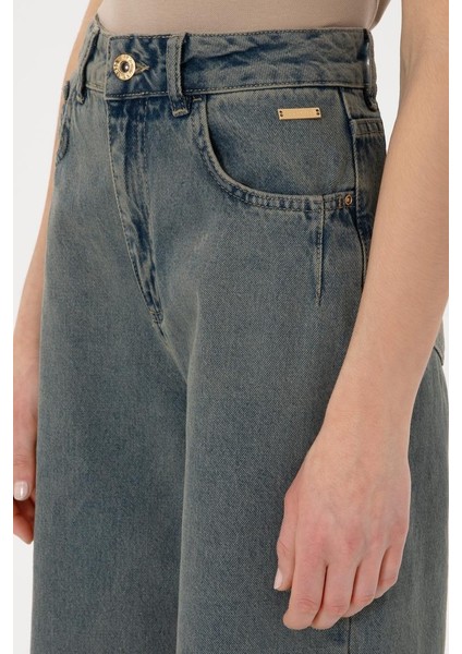 Tisha U.s Polo Assn. Kadın Jean Pantolon 2114782 Yeşil fırsatları
