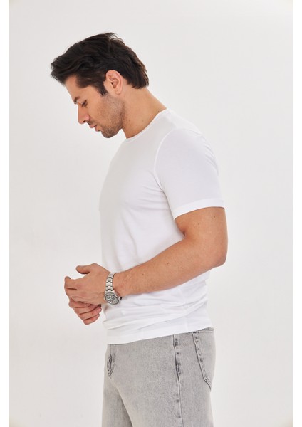 Erkek T-Shirt Supima Cotton Elastan modelleri