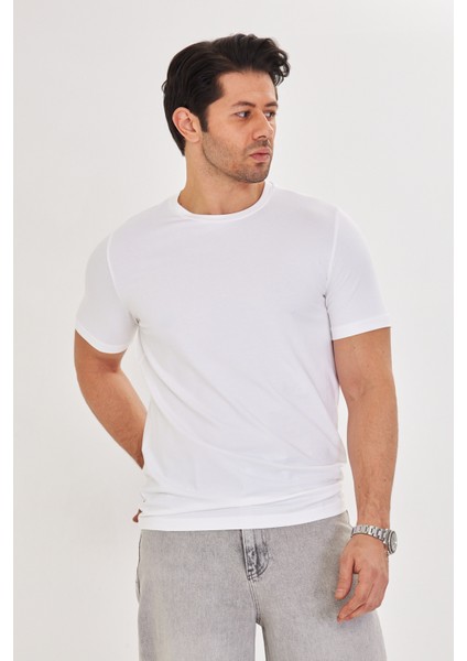 Erkek T-Shirt Supima Cotton Elastan indirimleri