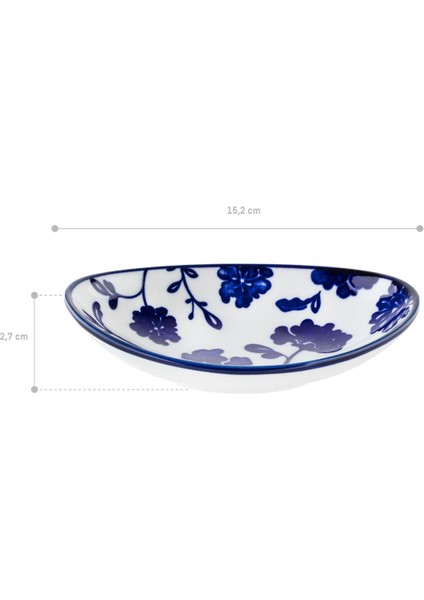 Rêve Bleu Angers New Bone China Oval Tabak modelleri