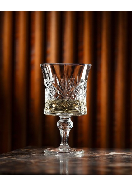 Aron 4-lü Uzun Boy Şarap Kadehi Seti