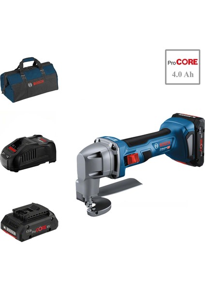Gsc 18V-16 E 1x4 Ah Procore Akülü Sac Kesme Makinesi
